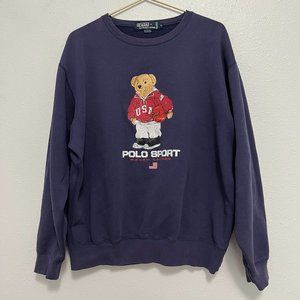Deals for Mens Polo Bear Sweater 